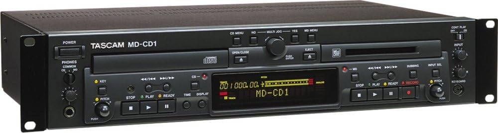 Tascam MD-CD1 MiniDisc Recorder CD Player Combo