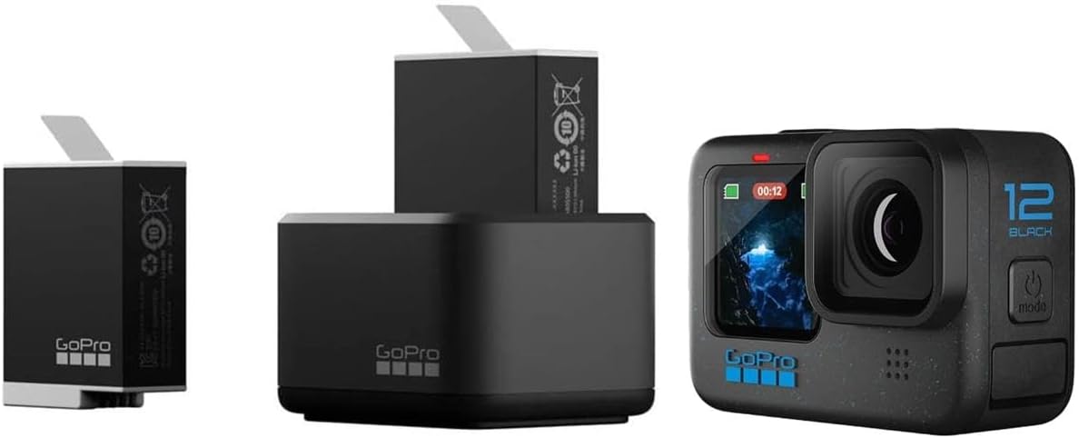 GoPro HERO12 Black Action Camera Bundle + Accessories