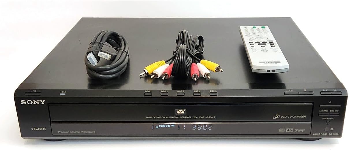 Sony DVP-NC85H/B 5-Disc DVD Changer with HDMI