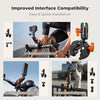 K&F Concept Motorcycle Handlebar Clamp Mount with 360° Ball Head