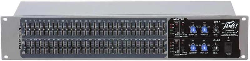 Peavey PV231 Dual 31 Band EQ Equalizer — main product image