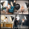 EMART 135W Octagonal Softbox Lighting Kit with Honeycomb Grid