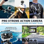 Generic 4K Ultra HD Waterproof Action Camera with WiFi