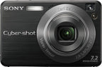 Sony DSCW120/B 7.2MP Digital Camera 4x Zoom