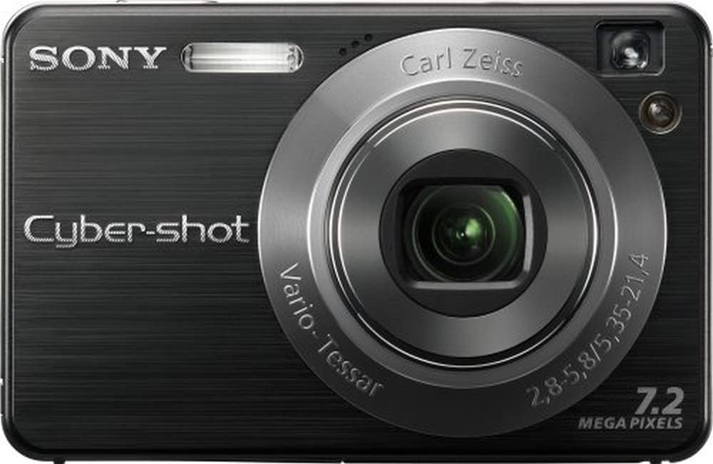 Sony DSCW120/B 7.2MP Digital Camera 4x Zoom
