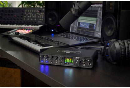 MOTU M6 Desktop 6x4 USB-C Audio-MIDI Interface Bundle
