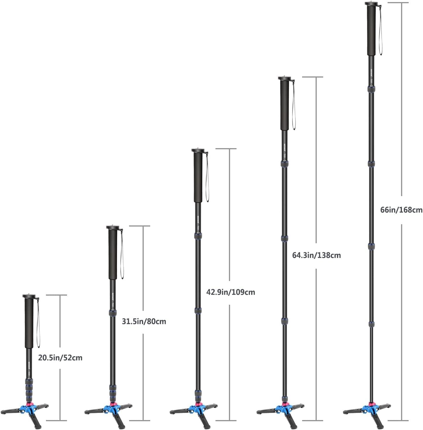 Neewer 10101314 Extendable Camera Monopod Stand