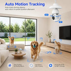 Chpuss 2K Dual-Band WiFi Light Bulb Security Camera
