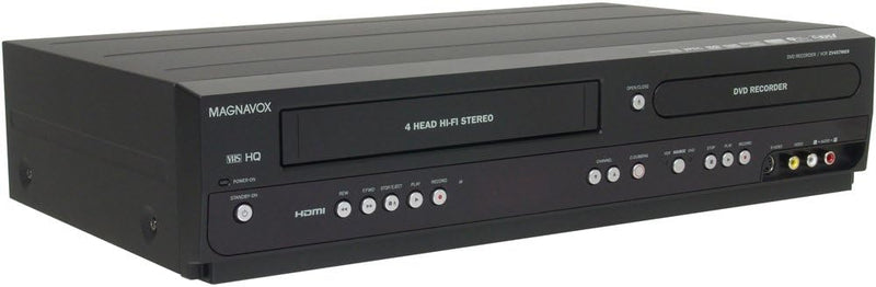 Magnavox ZV457MG9 Dual Deck DVD/VCR Recorder - Black — main product image
