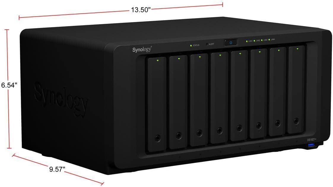 Synology DS1821+ 8 Bay NAS DiskStation (Diskless)