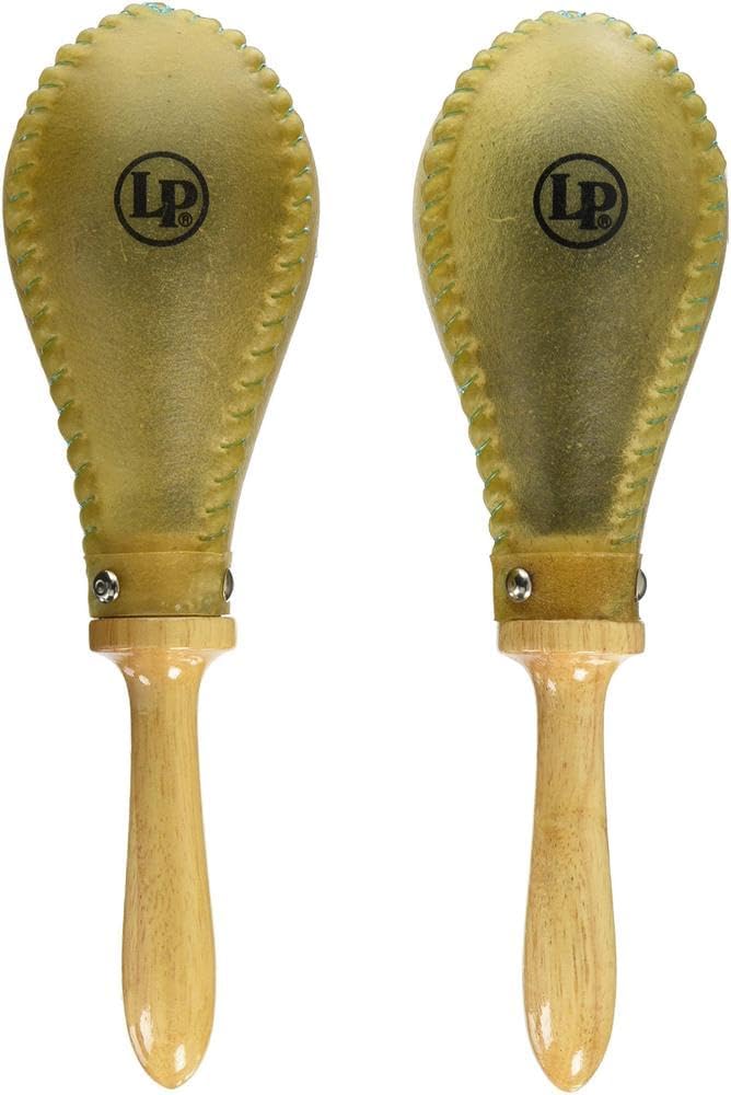 Latin Percussion LP395 Rawhide Maracas - Natural Sound — main product image