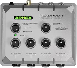 Aphex HeadPod 4 High-Performance Headphone Amplifier