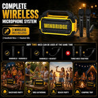 HW HAOWORKS 150W Waterproof Bluetooth Karaoke PA Speaker
