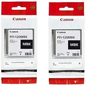 Canon PFI-120 Matte Black Ink Tank 2-Pack