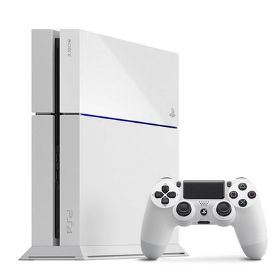 Sony Playstation 4 500GB White Console (Renewed)