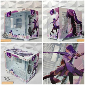 HDYDSSD Mid-Tower ATX Case with Tempered Glass Panels