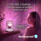 Offcute Cordless Aurora & Ocean Wave Light Projector