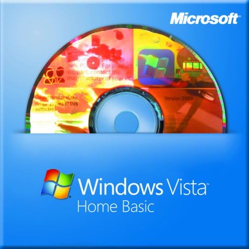 Microsoft 66G-00697 Windows Vista Home Basic 64-bit 3-Pack