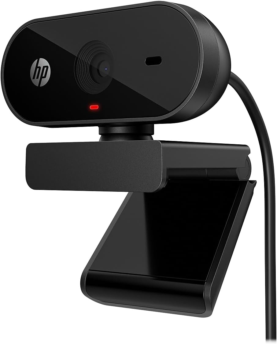 HP 320 (53X26AA) FHD Webcam with Mic & Privacy Cover