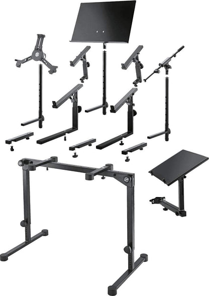 K&M 18820 Omega Pro Keyboard Table Stand: Adjustable Height