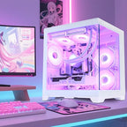 HOENGAGER Panorama RTX 5060 Ryzen 7 Gaming Desktop PC