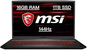 MSI GF75-10300H Gaming Laptop: i5, GTX 1650Ti, 144Hz FHD — main product image