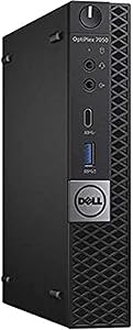 Dell 7050-MINI Optiplex Micro Desktop PC (Renewed)