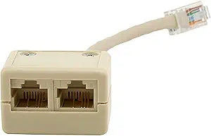 Monoprice 101107 Cat5e T Adapter 1M/2F