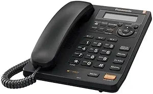 Panasonic KXTS620B Corded Phone Answering System - Black — main product image