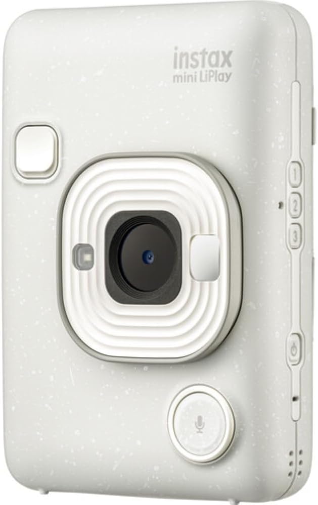 Fujifilm INSTAX Mini LiPlay Camera White Bundle Film Album