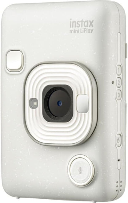 Fujifilm INSTAX Mini LiPlay Camera White Bundle Film Album