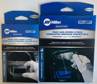 Miller 770237/231921 Performance Series Welding Lens 5-Pack