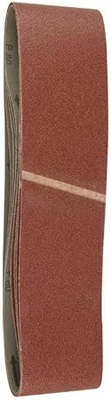 Hitachi 753291 Sandpaper Belts - 100x915mm, 40 Grit (5-Pack) — main product image
