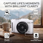 LAISANIM 5K Digital Camera with 18X Zoom and Flip Screen