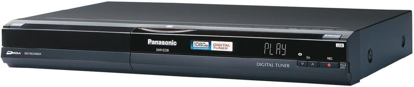 Panasonic DMR-EZ28K DVD Recorder - 1080p Upconversion