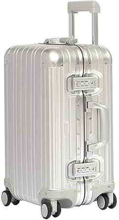 Monoprice 140870 FORM 20in Silver Aluminum Carry-On Luggage — main product image
