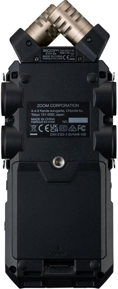 Zoom H6essential 6-Track 32-Bit Float Handy Recorder Bundle