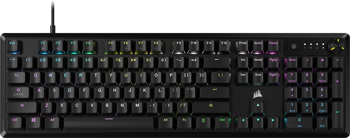 Corsair CH-910971E-NA K70 CORE RGB Red Linear Mechanical Keyboard