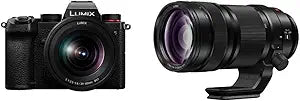 Panasonic s5 LUMIX Full Frame Mirrorless Camera Pro Lens Bundle