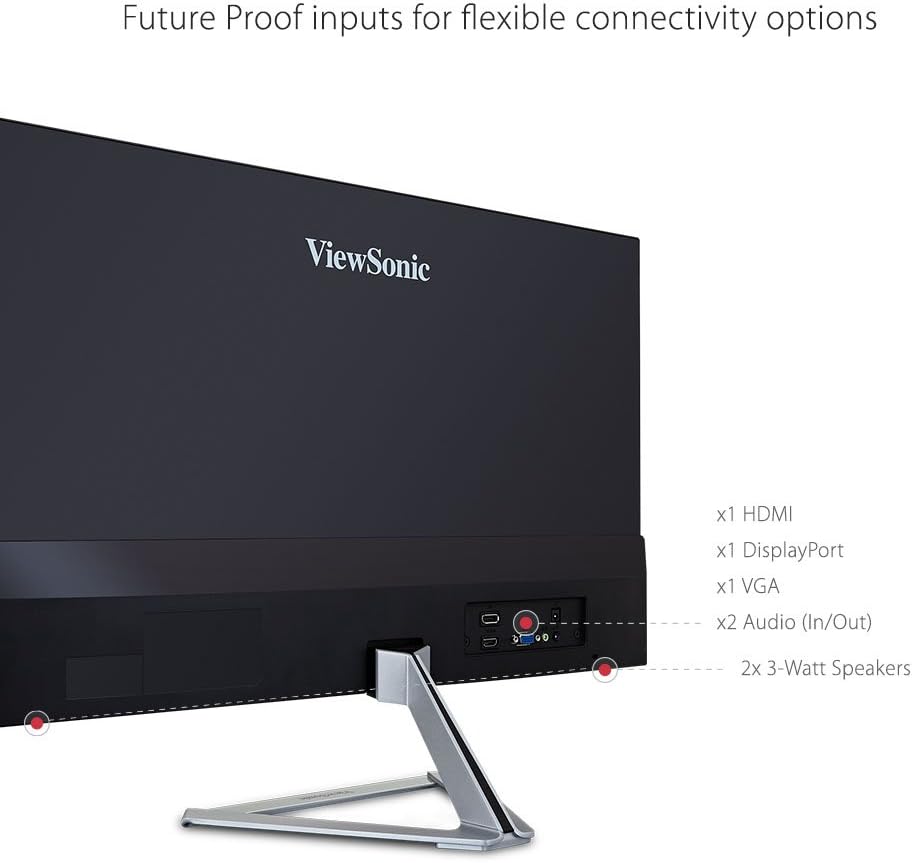 ViewSonic VX2276-SMHD 22" IPS Ultra-Thin Monitor