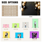 Acoweno Personalized Photo Backdrop Banner, Made in USA