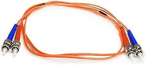 Monoprice 102601 Fiber Optic Cable 1M ST to ST OM1 — main product image