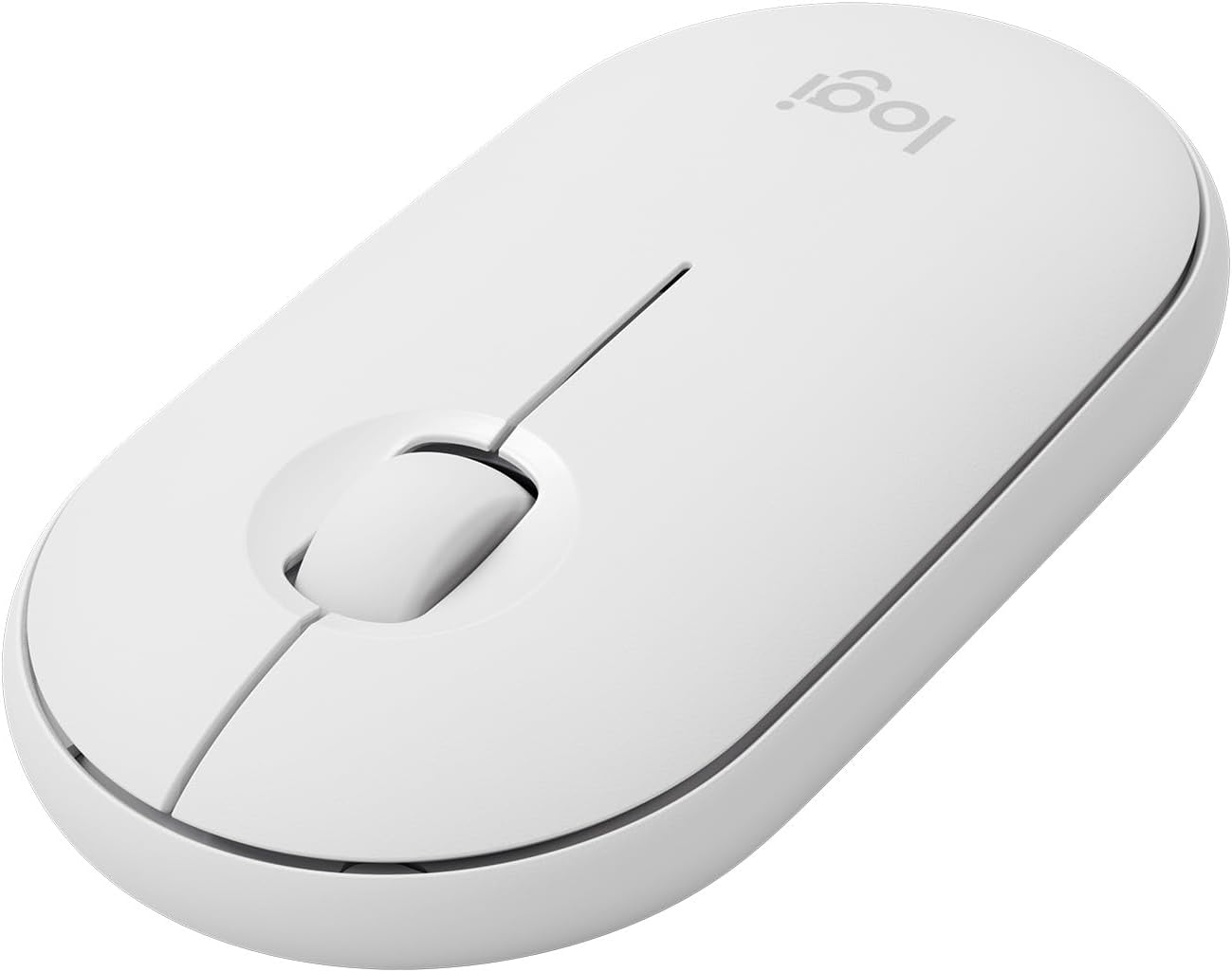 Logitech 910-006345 Slim Bluetooth Mouse for Mac White