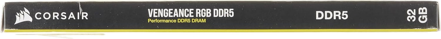 Corsair VENGEANCE RGB 32GB DDR5 6000MHz White Desktop Memory
