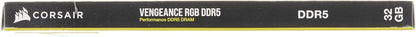 Corsair VENGEANCE RGB 32GB DDR5 6000MHz White Desktop Memory