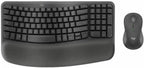 Logitech MK670 Wave Keys Ergonomic Keyboard and Mouse Combo Renewed