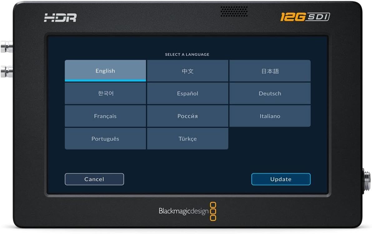 Blackmagic Design HYPERD/AVIDA12/7HDR Video Assist 7" 12G HDR Monitor