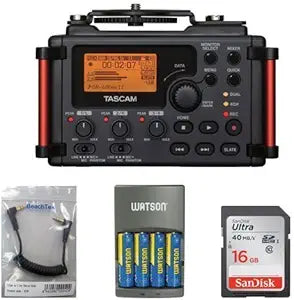 Tascam DR-60DmkII Portable Recorder Kit 16GB