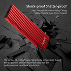 Generic 16TB Portable SSD External Drive, Shockproof