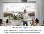Optoma ZH403-W 1080p Laser Projector 4000 Lumens Renewed